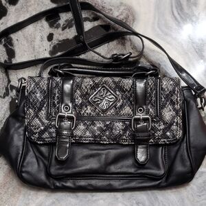 Stylish Black and Gray Women's Bag